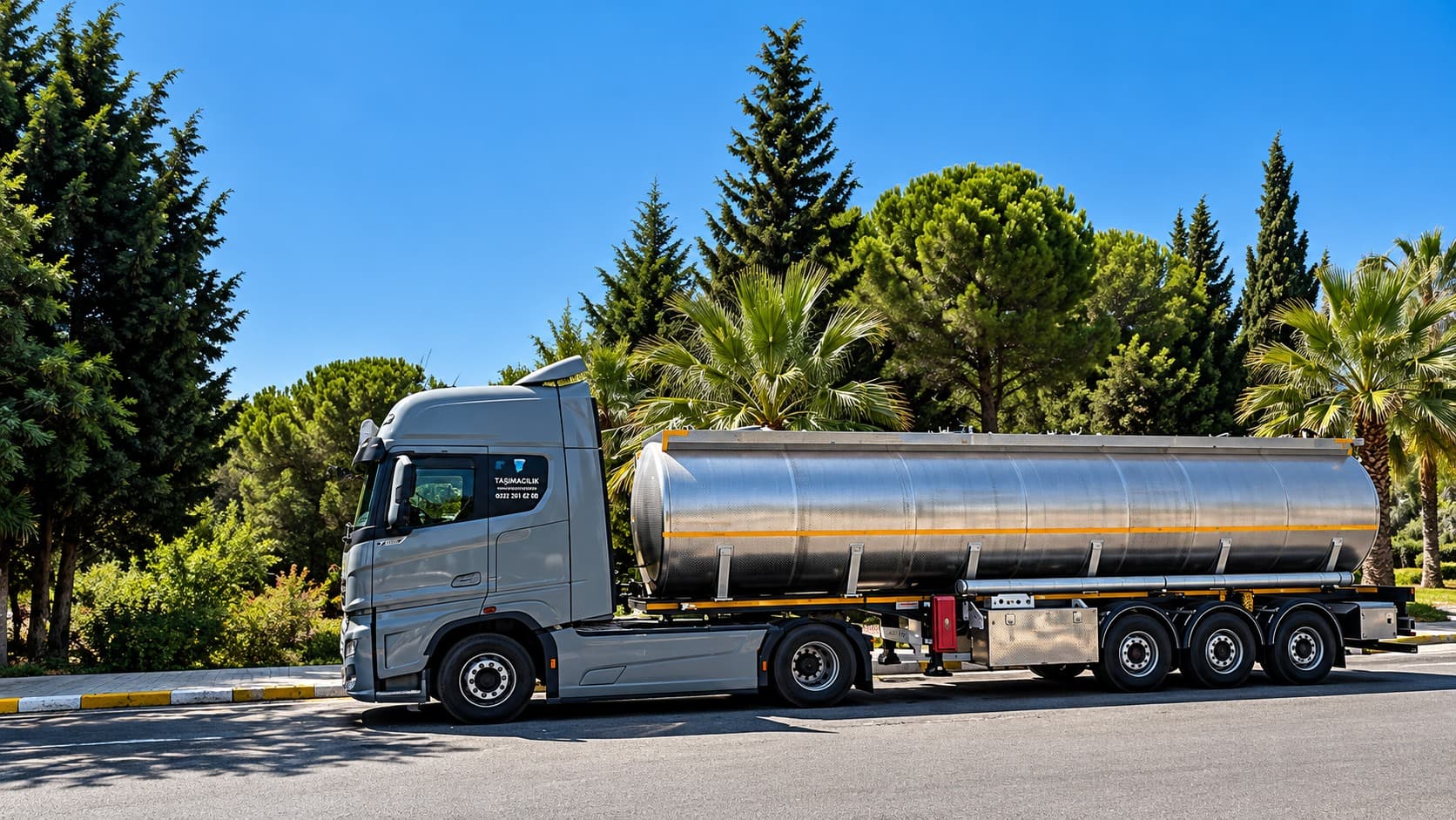 APT İzmir Su Servisi tanker aracı
